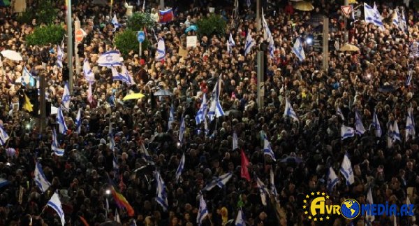 İsraildə yenidən etiraz aksiyaları keçirilir
