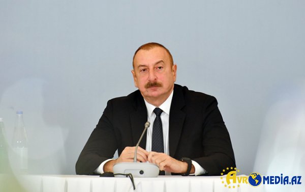 İlham Əliyev forum iştirakçılarına müraciət ünvanladı