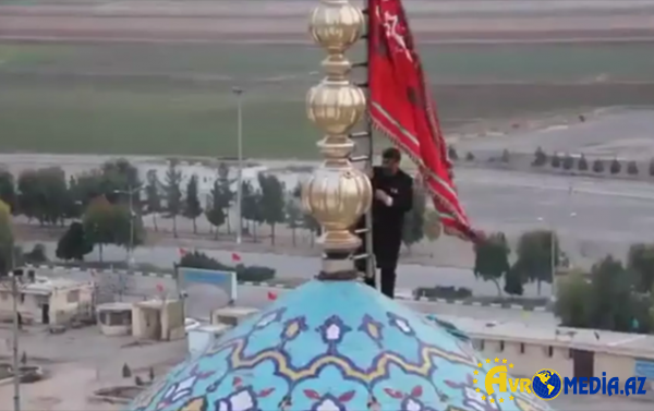 İran Qumda qisas bayrağını qaldırdı