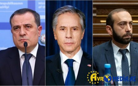 Blinken Azərbaycan və Ermənistan XİN başçıları ilə danışacaq