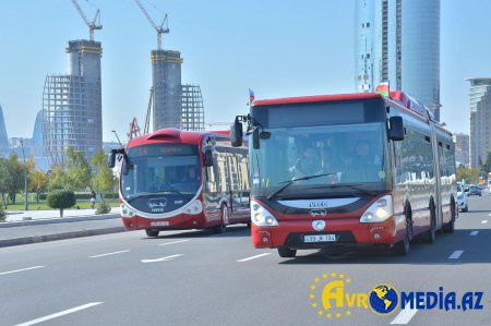 Bu avtobusların hərəkət istiqaməti dəyişdirildi