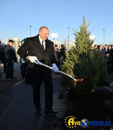 Astanada Heydər Əliyev küçəsinin açılışı oldu
