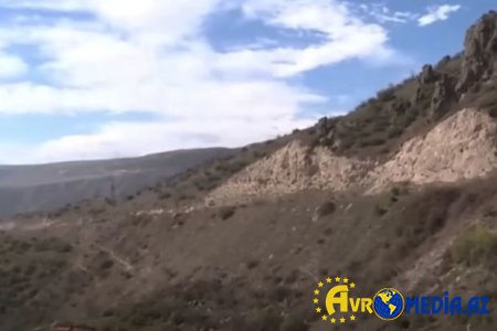Ermənilərin təxribat törətdikləri ərazidən reportaj - Video