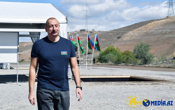 Prezident Şuşada açılışlarda iştirak etdi