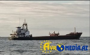 Türkiyə gəmisi Qara dənizdə minaya düşdü