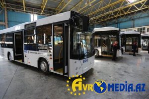 Azərbaycana yeni elektrobuslar gələcək