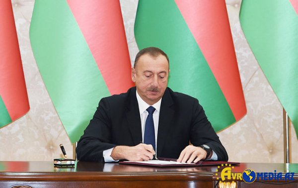 İlham Əliyev daha bir sərəncam imzaladı