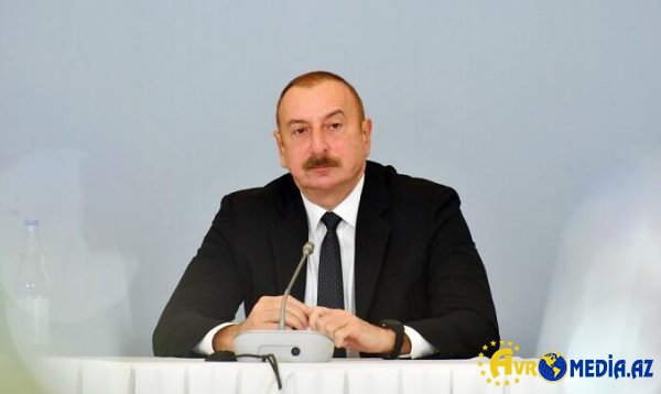 İlham Əliyev ATƏT sədri ilə görüşdü