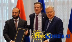 Ermənistan və AB arasında saziş imzalandı
