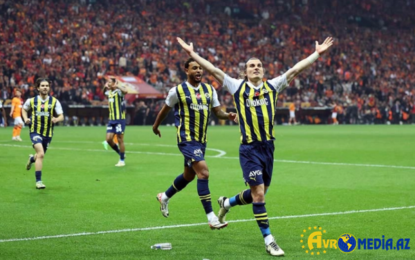 “Fənərbaxça” “Qalatasaray”ı uddu