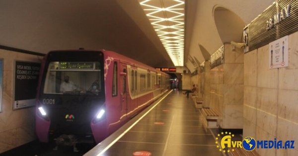 Bakı metrosu iş rejimini DƏYİŞİR: "Saat 07:00-dan..." - RƏSMİ