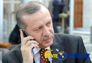 Ərdoğan Norveç baş naziri ilə danışdı