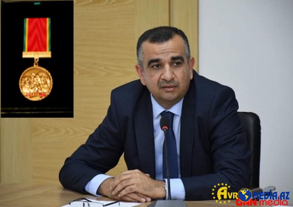QHT sədri “Fədai” Medalı ilə təltif olunub