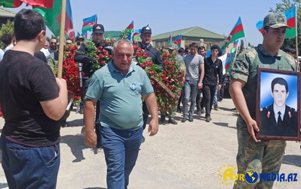 Şəhid Nazimin qalıqları Mehdiabadda dəfn olundu