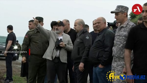 Paşinyan Azərbaycanla sərhədə