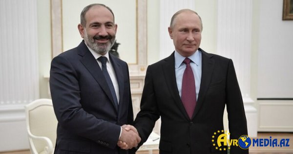 Paşinyan Putinə başsağlığı verdi