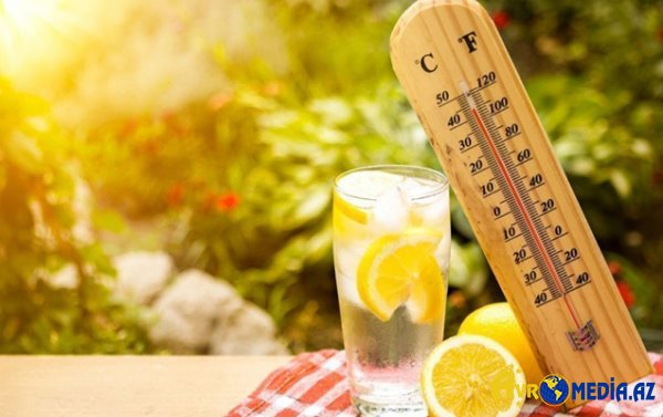 İyunda temperatur 40 dərəcəyədək yüksəlib