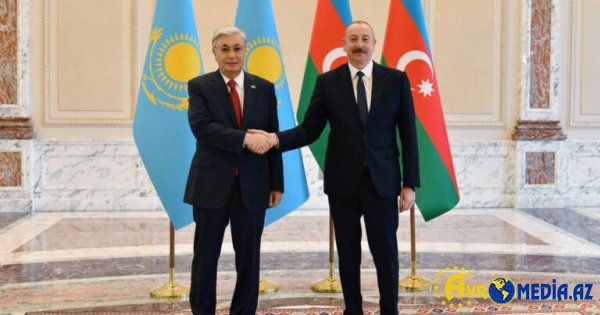 Astanada Azərbaycan və Qazaxıstan prezidentlərinin görüşü başladı