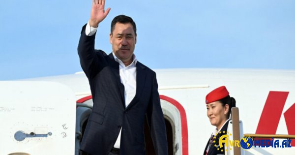 Sadır Japarov Azərbaycana səfərə gəldi
