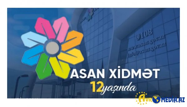 "ASAN xidmət"in yaradılmasından 12 il ötür