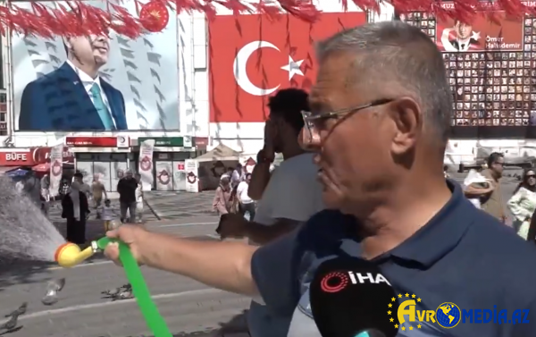 Türk vətəndaşdan nümunəvi addım - Video