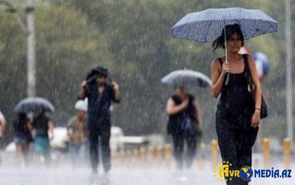 Yağışlı hava davam edəcək