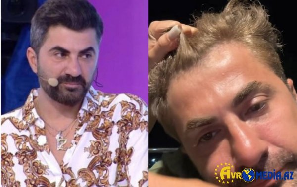 Zaur saçlarını sarıya boyatdırdı
