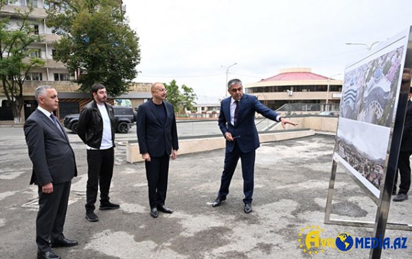 Prezident Xankəndidəki “Bulud”a baxdı