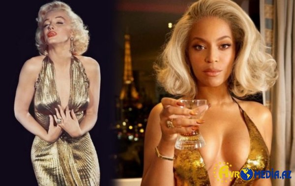 Beyonsu Merilin Monroya bənzətdilər