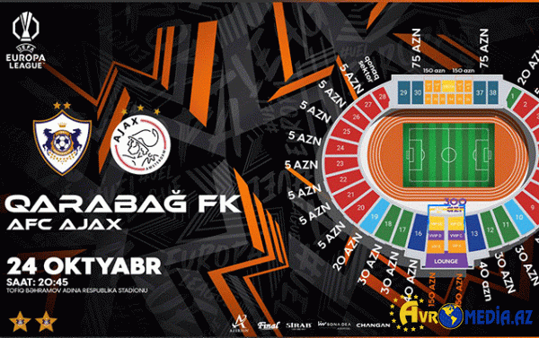 “Qarabağ” - “Ayaks” oyununun biletləri satışa çıxarılır