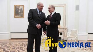 Putin Lukaşenkonu Rusiyanın ali ordeni ilə təltif etdi