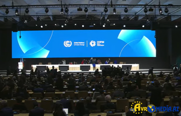 COP29-un açılış mərasimi başladı