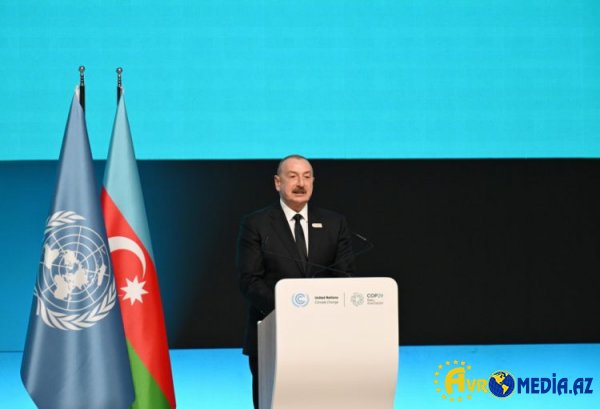 Prezident: COP29-u boykot kampaniyası iflasa uğradı
