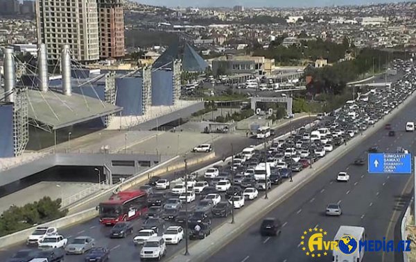 Bu yollarda sıxlıq var