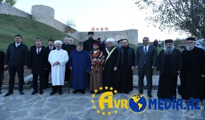 Dini liderlər Şuşa və Xankəndidə