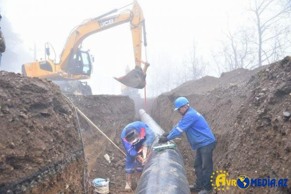 İğdır-Naxçıvan kəmərinin tikintisi yekunlaşdı