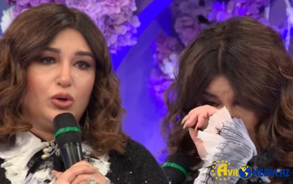 Dilarə Əliyeva efirdə ağladı