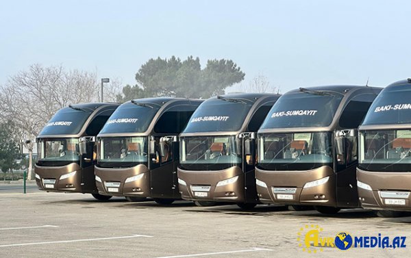 Bakı-Sumqayıt ekspres avtobuslarında YENİLİK