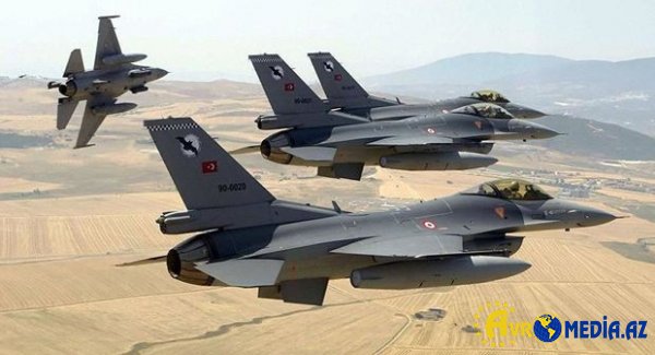 Türkiyə qırıcıları terrorçuları məhv etdi