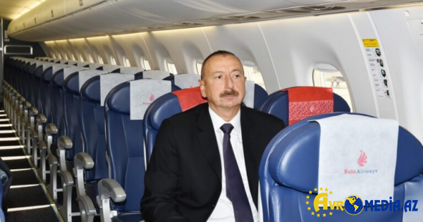 İlham Əliyevin təyyarəsi Moskva üzərindən geri qayıdıb