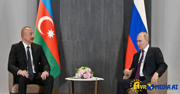 Putin Azərbaycan Prezidentinə zəng etdi - Təyyarə qəzasına görə üzr istədi