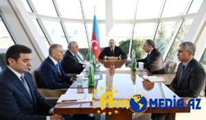 Prezident İlham Əliyev təyyarə qəzası ilə bağlı müşavirə keçirib