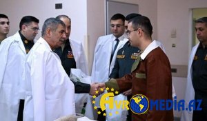 Zakir Həsənov Baş Klinik Hospitalda