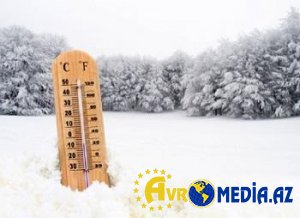 Bu ərazilərdə 10 dərəcə şaxta oldu