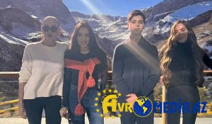 Leyla Əliyeva Şahdağdan fotolar paylaşdı