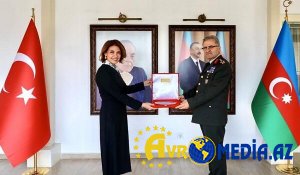 Türkiyənin diviziya generalı Azərbaycan Konsulluğunda