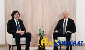 İlham Əliyev Kobaxidzeyə başsağlığı verdi