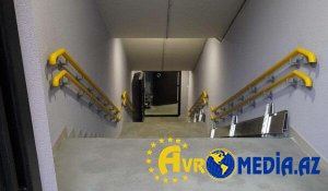 Ukraynada yeraltı məktəb istifadəyə verildi