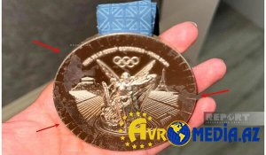Paris-2024: Kefiyyətsiz medallar dəyişdirilir