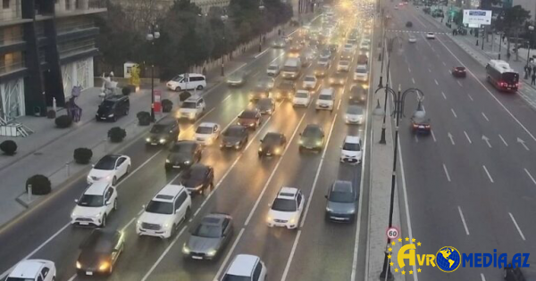 Bakıda tıxac olan yollar açıqlandı
